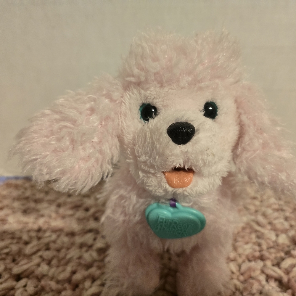 Fur Real Friends pink poodle.